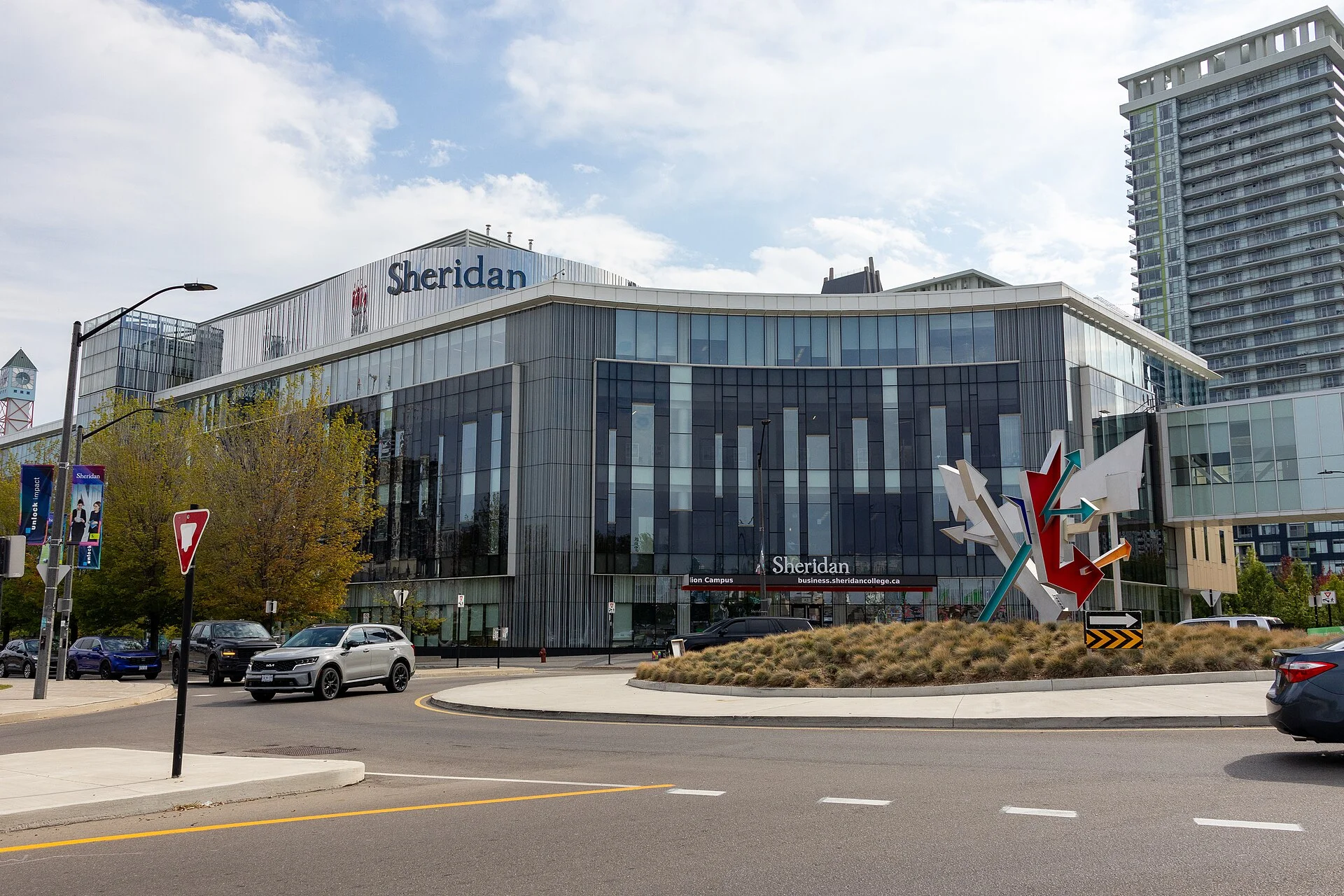 Sheridan College's Hazel McCallion Campus in downtown Mississauga